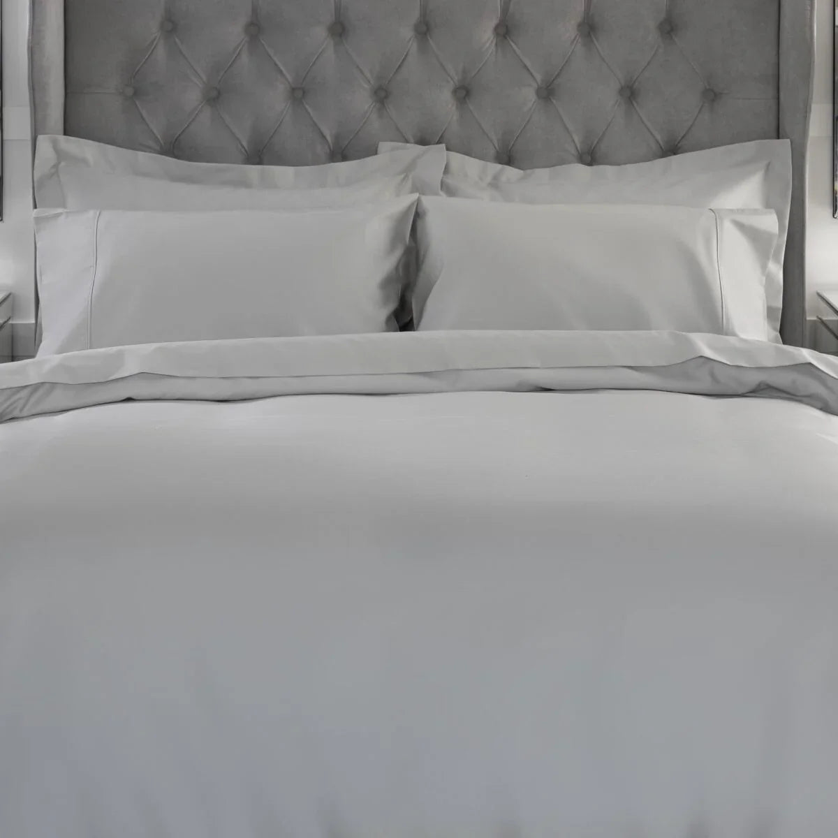 Belledorm 300TC Bamboo Duvet Cover - Platinum