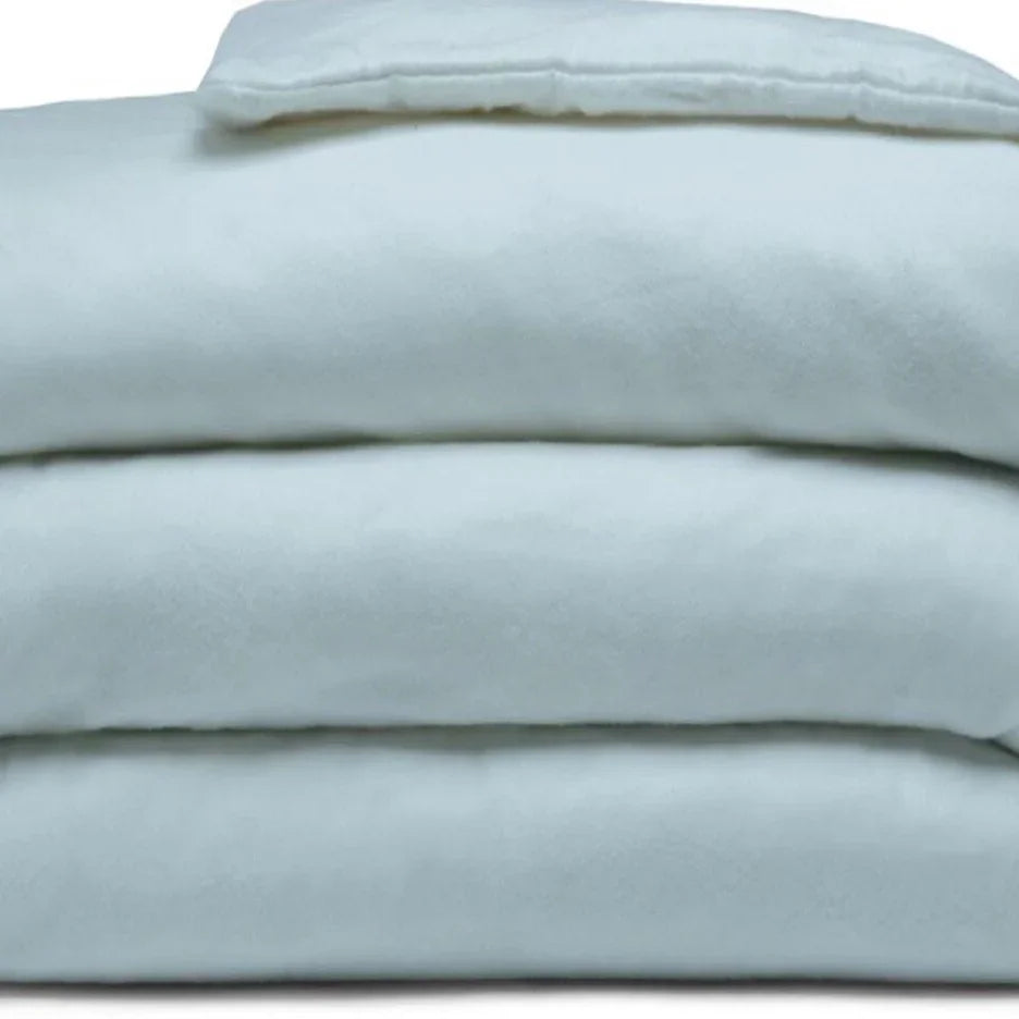 Belledorm Brushed Cotton Duvet Cover Set - Blue