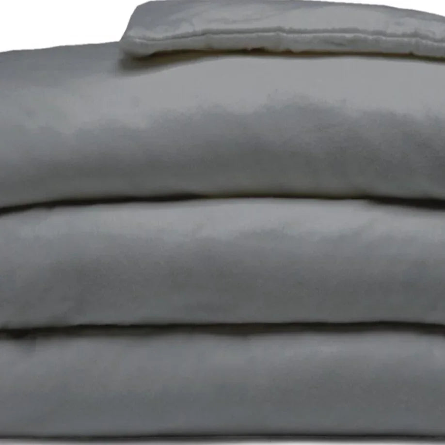 Belledorm Brushed Cotton Duvet Cover Set - Charcoal