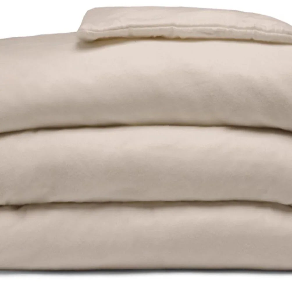 Belledorm Brushed Cotton Duvet Cover Set - Cream