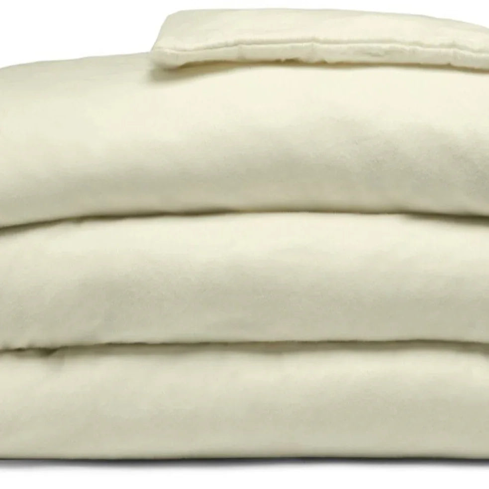 Belledorm Brushed Cotton Duvet Cover Set - Lemon