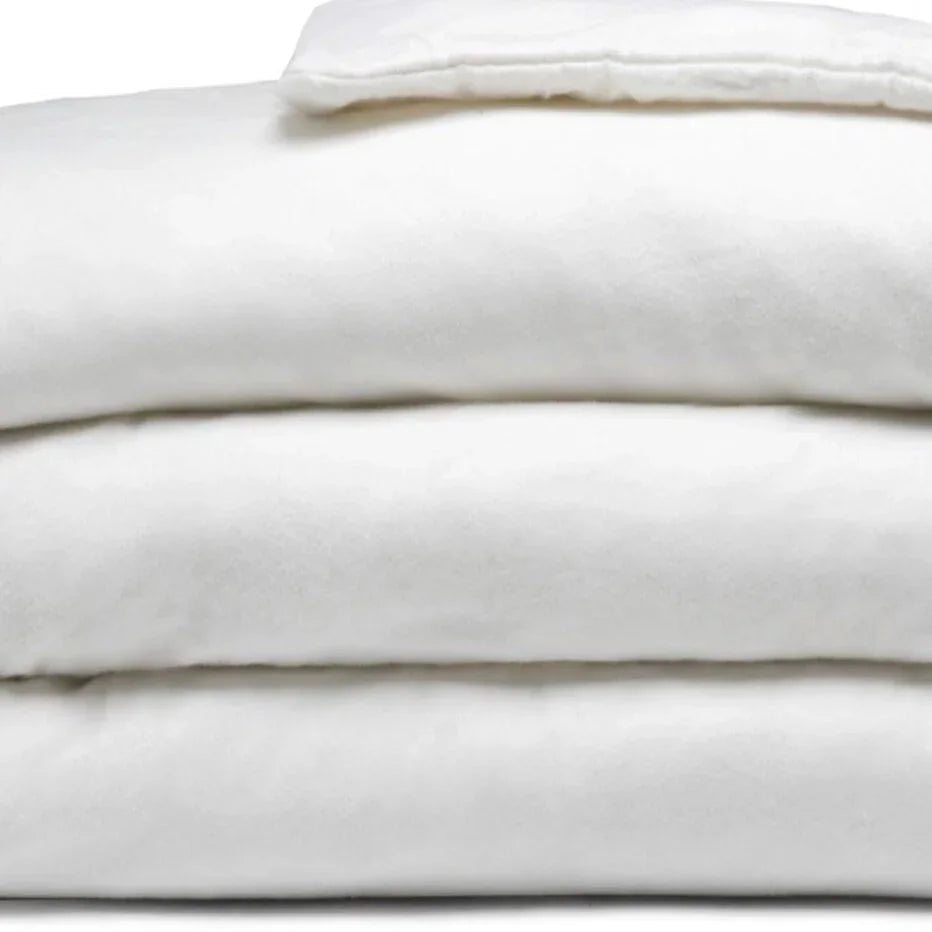 Belledorm Brushed Cotton Duvet Cover Set - White