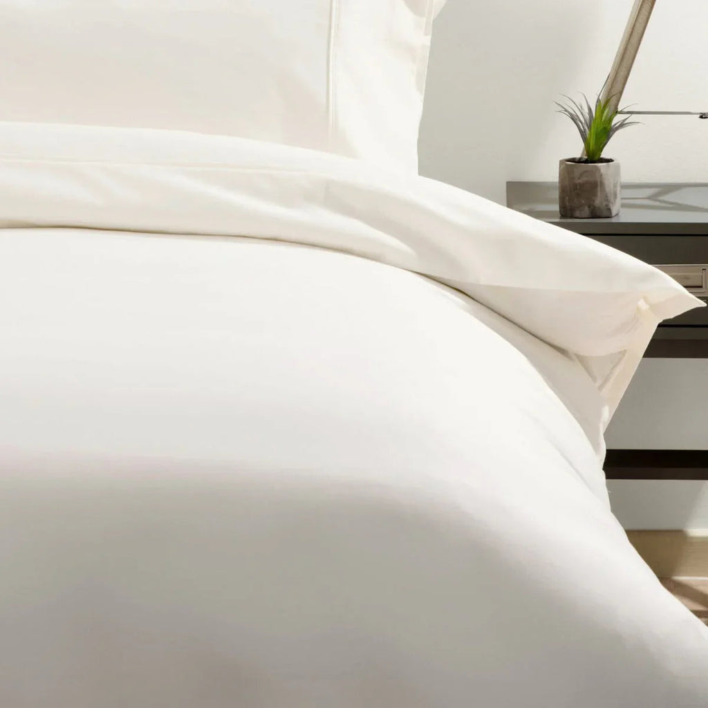Belledorm 600TC Cotton Sateen Duvet Cover - Ivory