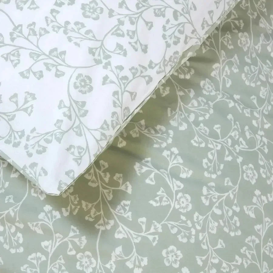 Sade Duvet Cover Set - Green