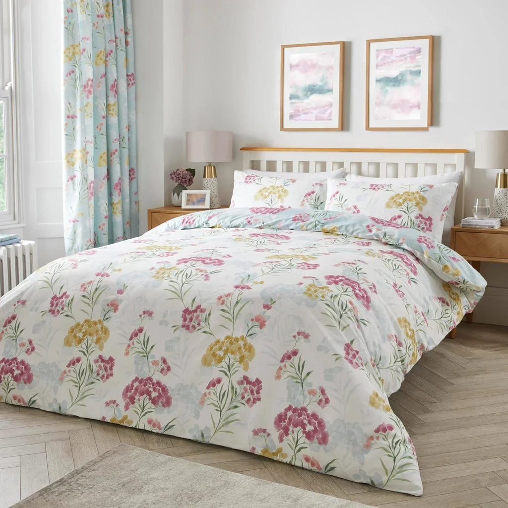 Pia Floral Duvet Cover Set - Multi