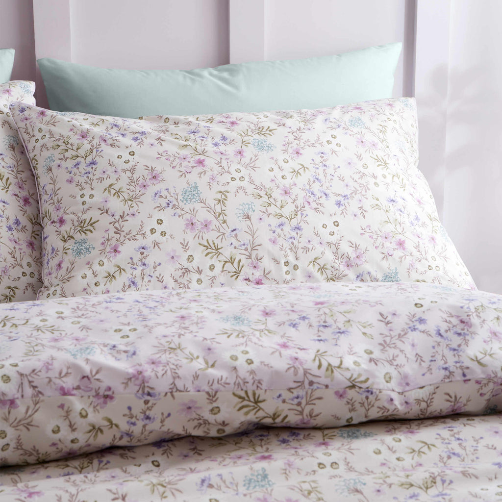 Bianca Ditsy Floral Duvet Cover Set - Lilac