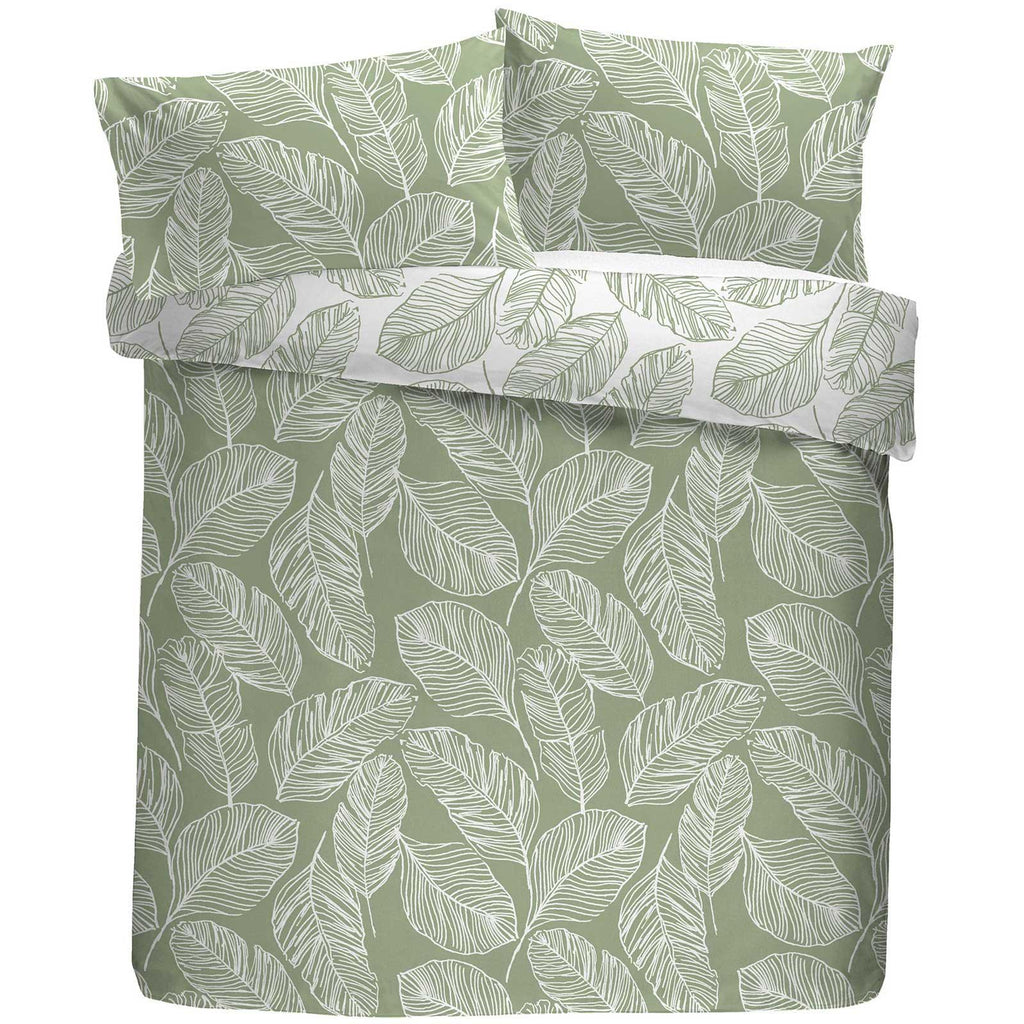 Fusion Matteo Duvet Cover Set - Green