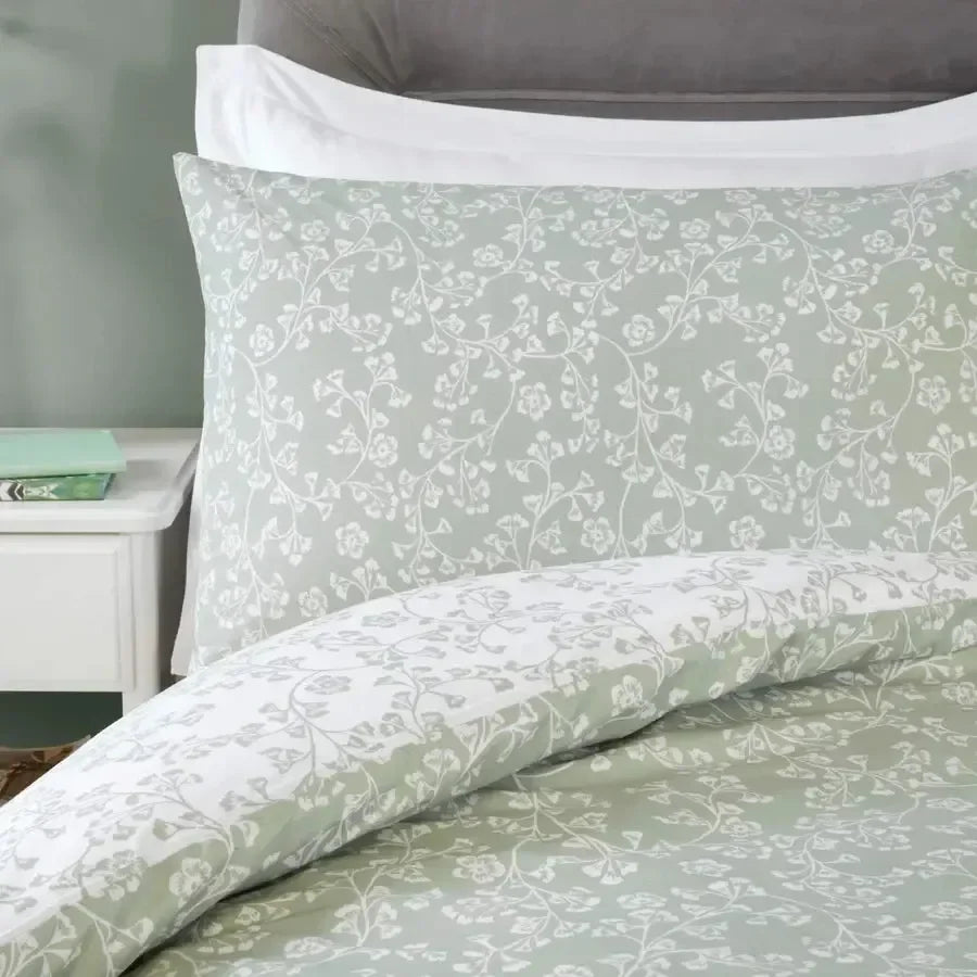 Sade Duvet Cover Set - Green