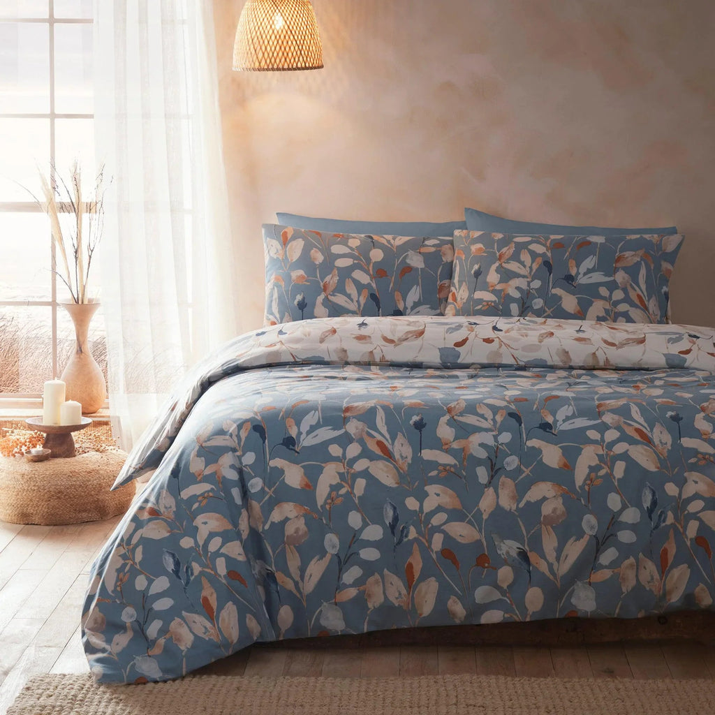 Drift Home Anya Duvet Cover Set - Blue