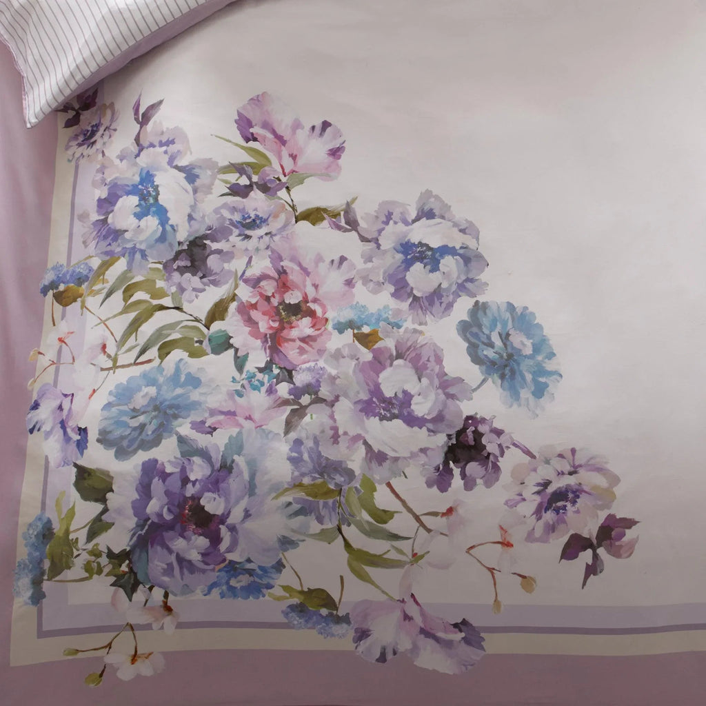 Appletree Heritage Arley Duvet Cover Set - Mauve