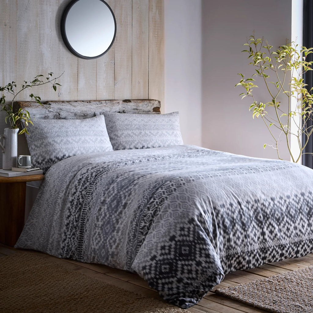 Appletree Hygge Bergen Duvet Cover Set - Grey