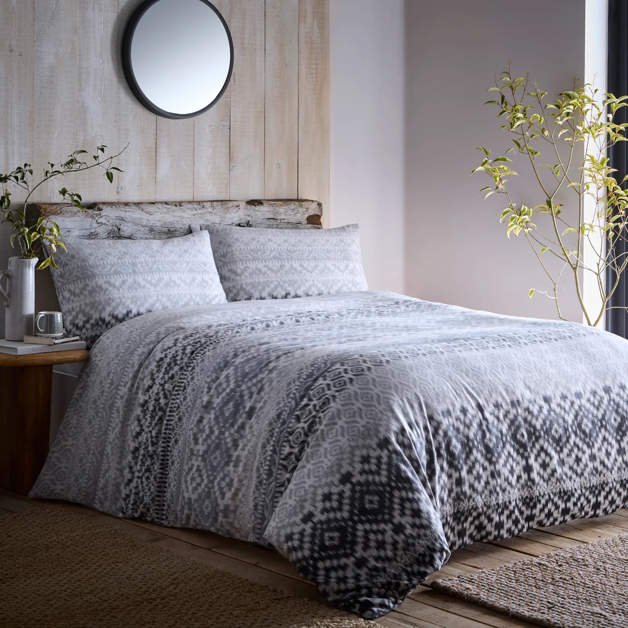 Appletree Hygge Bergen Duvet Cover Set - Grey