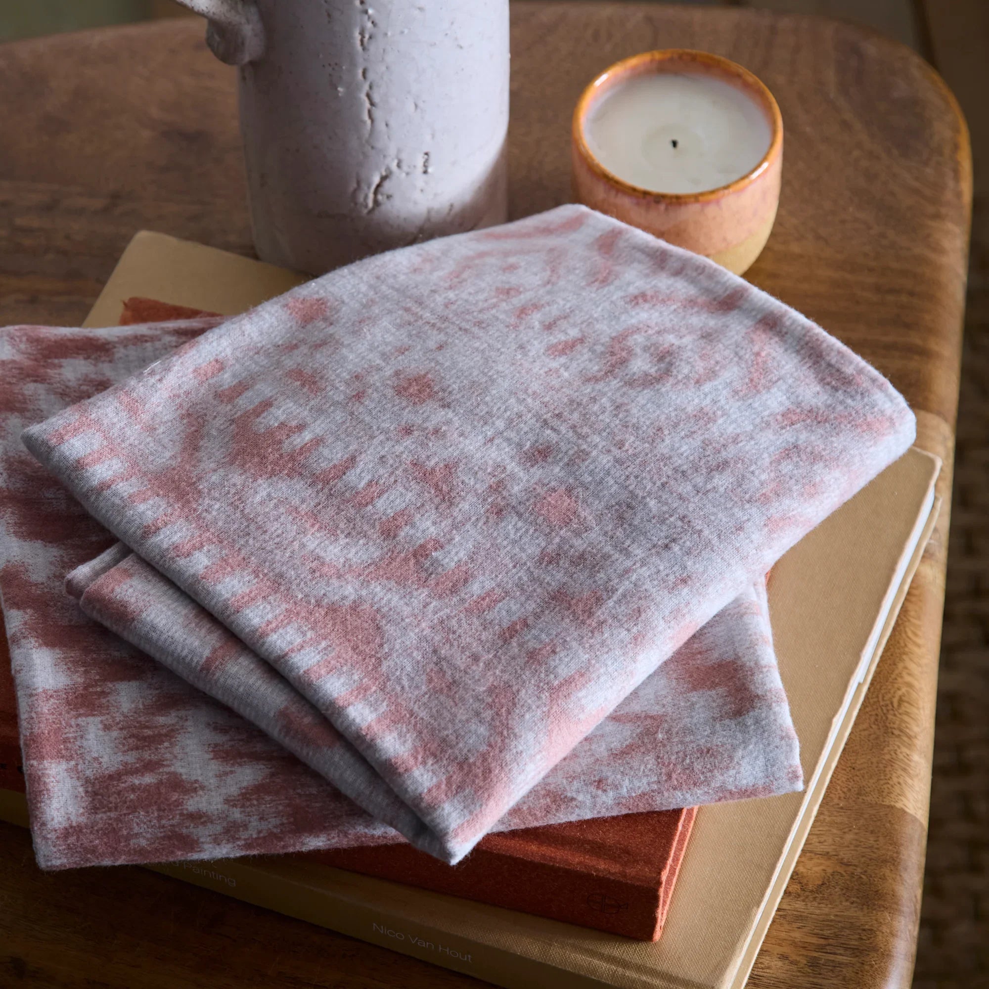 Appletree Hygge Bergen Duvet Cover Set - Terracotta