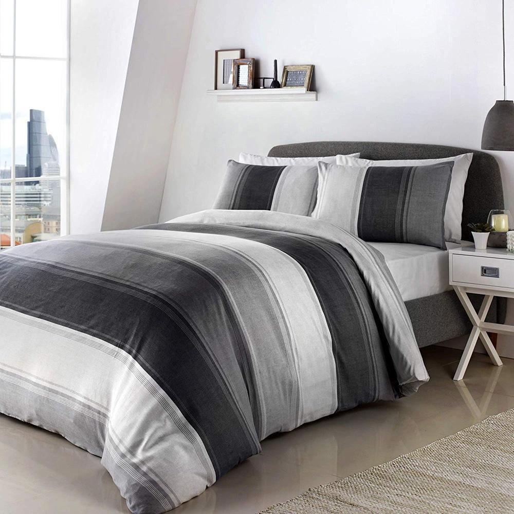 Betley Duvet Cover Set - Grey