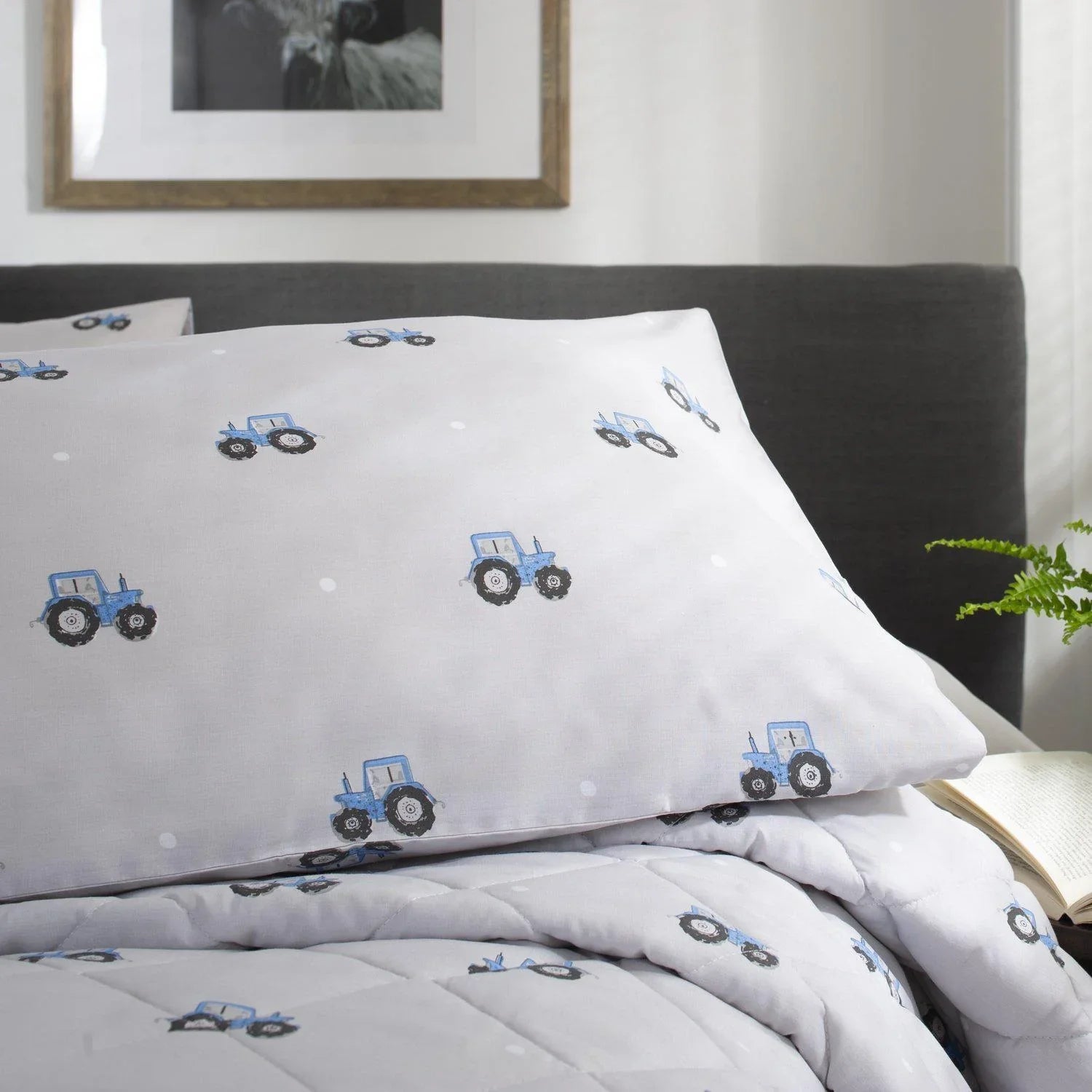 Deyongs 1846 Blue Tractors Duvet Cover Set