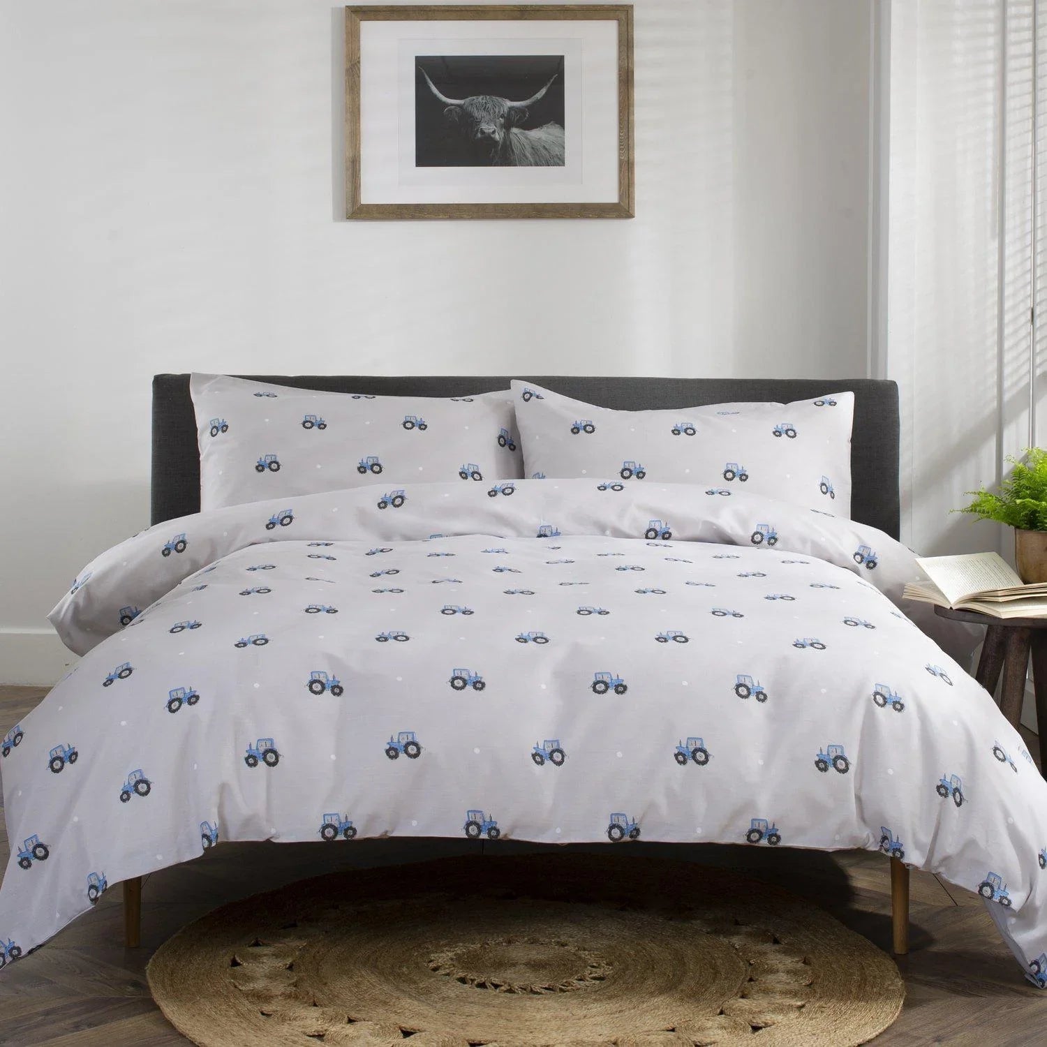 Deyongs 1846 Blue Tractors Duvet Cover Set