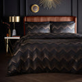 Laurence Llewelyn-Bowen Cocktail Jacquard Duvet Cover Set - Black