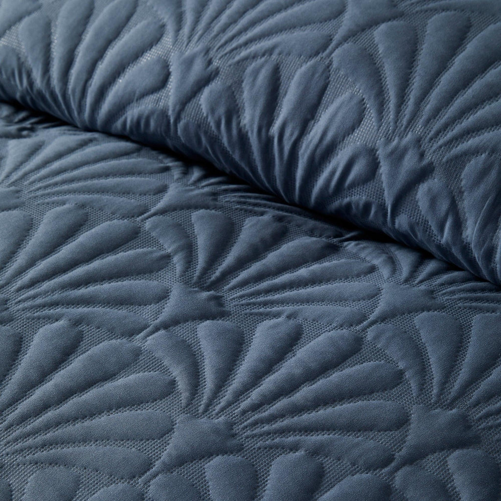 Serene Cavali Duvet Cover Set - Dark Blue