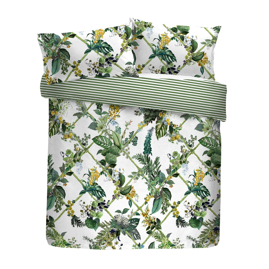 Laurence Llewelyn-Bowen Cotswold Fantasia Duvet Cover Set - Green