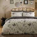 Fusion Celeste Reversible Duvet Cover Set - Grey