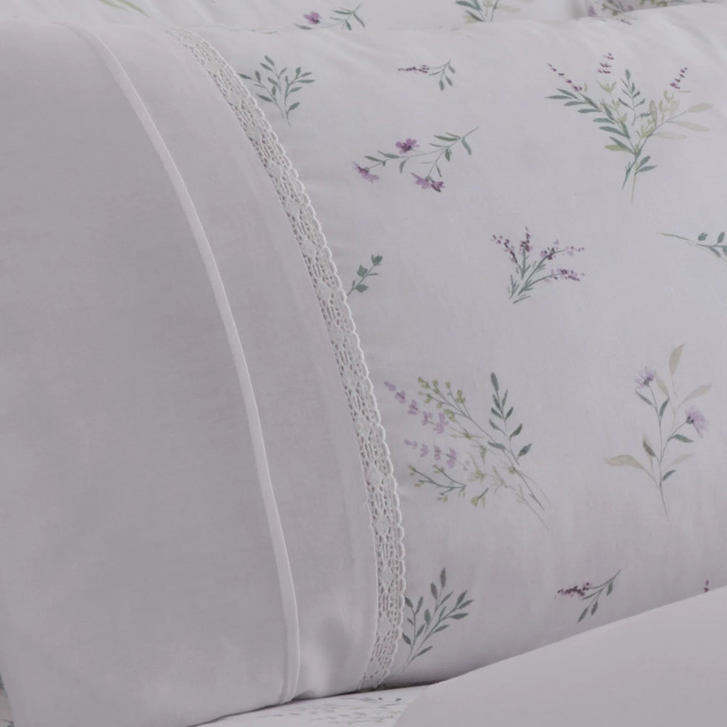 D & D Chloe Duvet Cover Set - Lilac