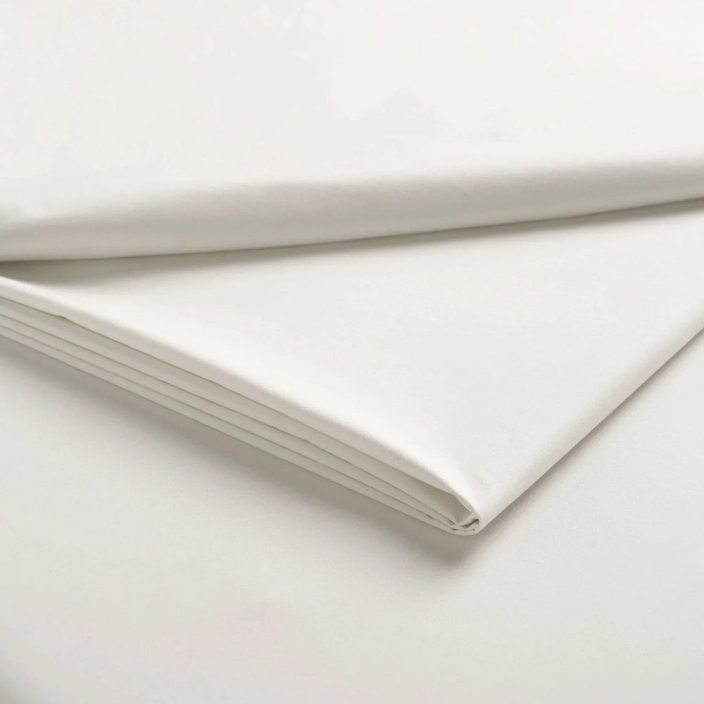 Christy 400TC Sateen Cotton Duvet Cover Set  – Ivory