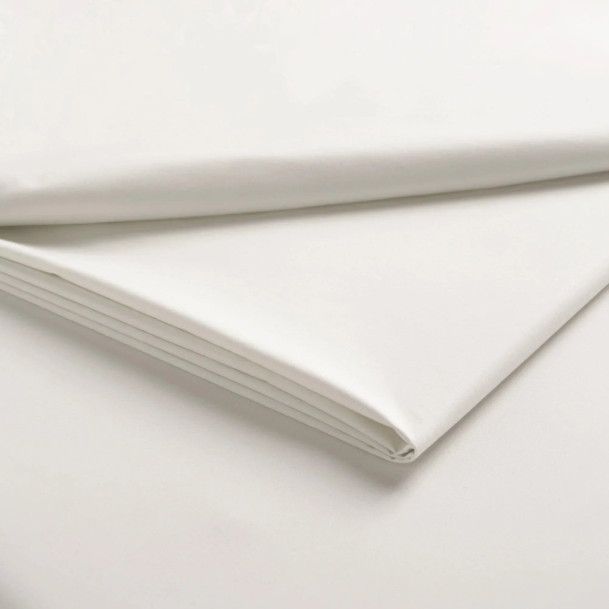 Christy 400TC Sateen Cotton Duvet Cover Set  – Ivory