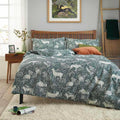 Deyongs 1846 Woodland Folk Duvet Cover Set - Green
