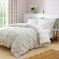 D & D Edith Duvet Cover Set - Lilac