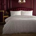 Laurence Llewelyn-Bowen Emile Jacquard Duvet Cover Set - Cream