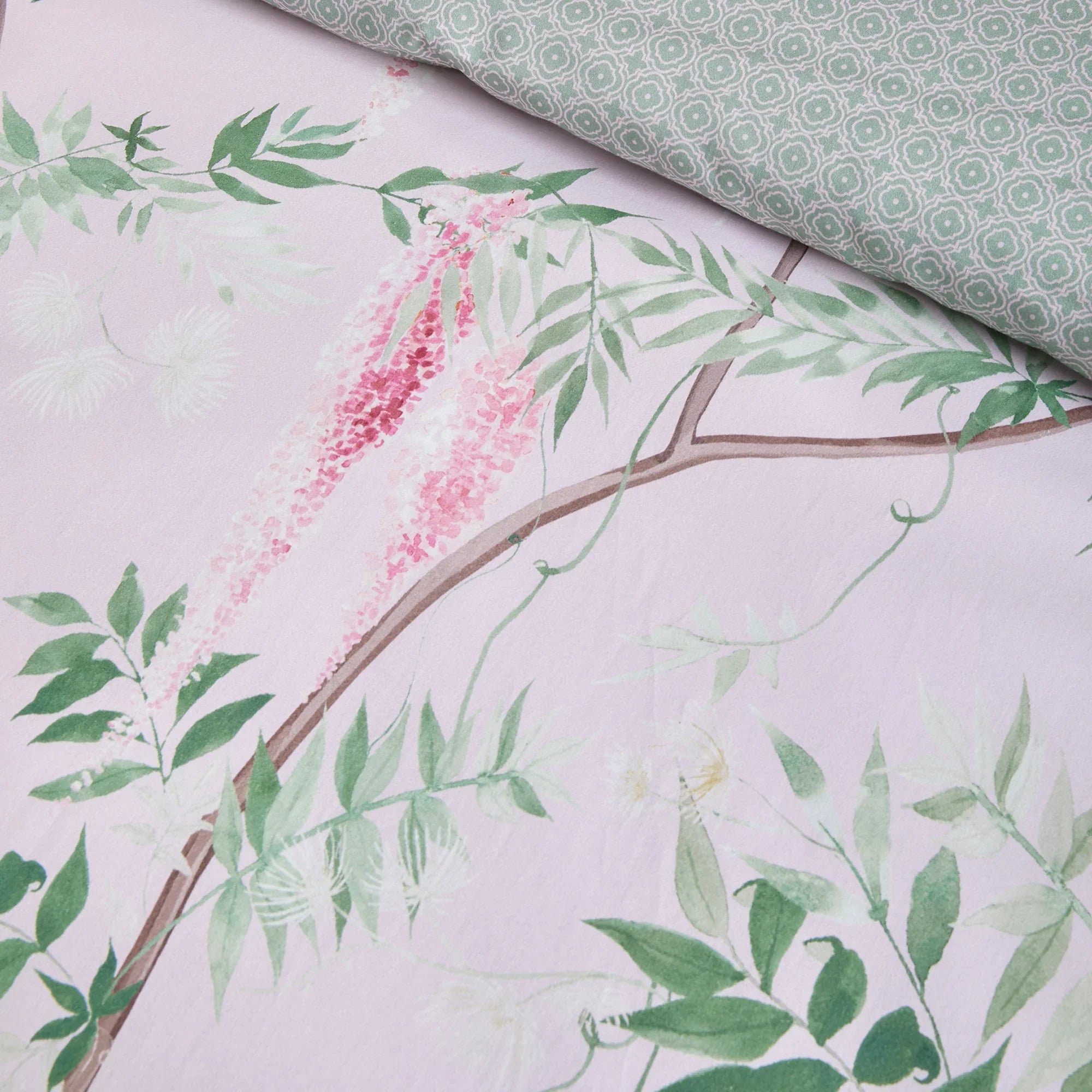 Soiree Enya Duvet Cover Set - Pink