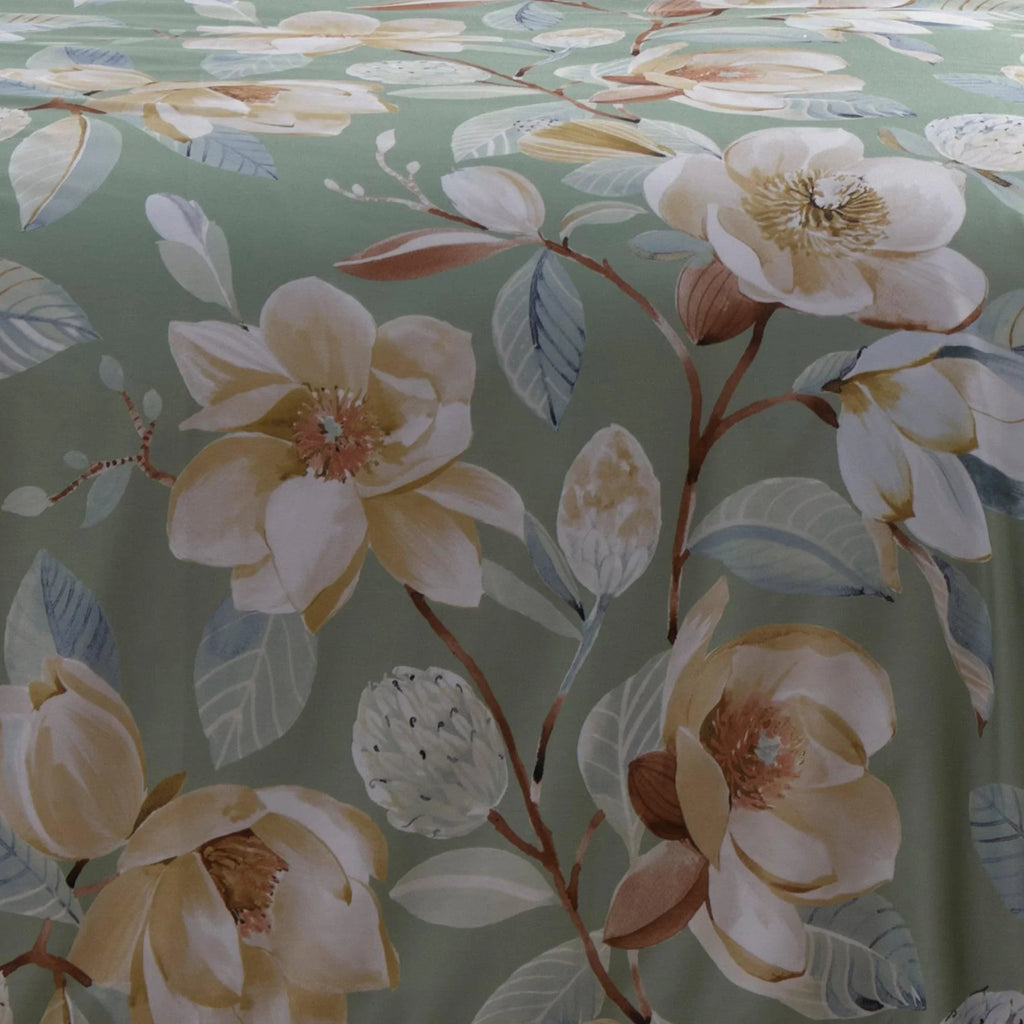 Appletree Heritage Eleanor Duvet Cover Set - Green