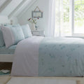 D & D Fifi Duvet Cover Set - Duck Egg