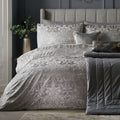 Laurence Llewelyn-Bowen Firenza Duvet Cover Set - Silver