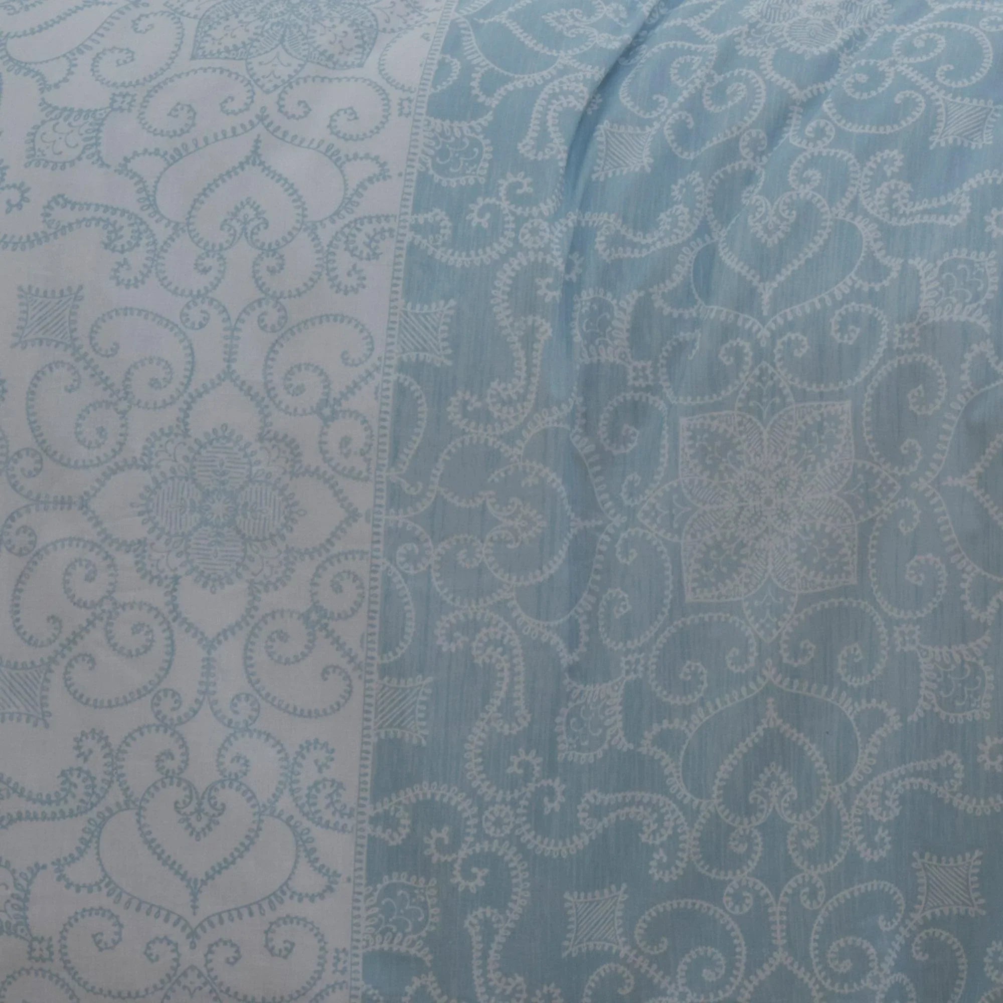 D & D Frampton Duvet Cover Set - Blue