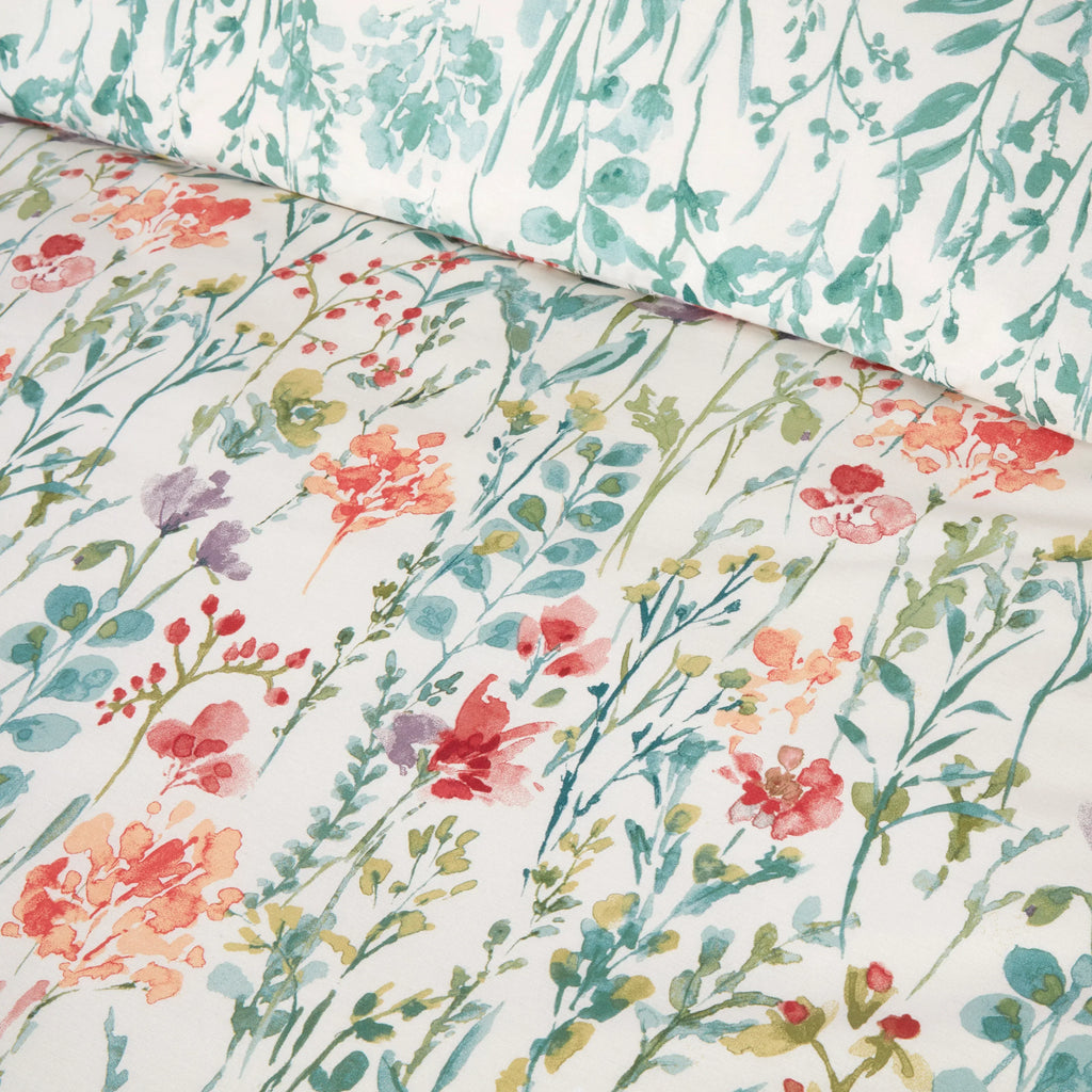 Sundour Amaryllis Duvet Cover Set - Multi