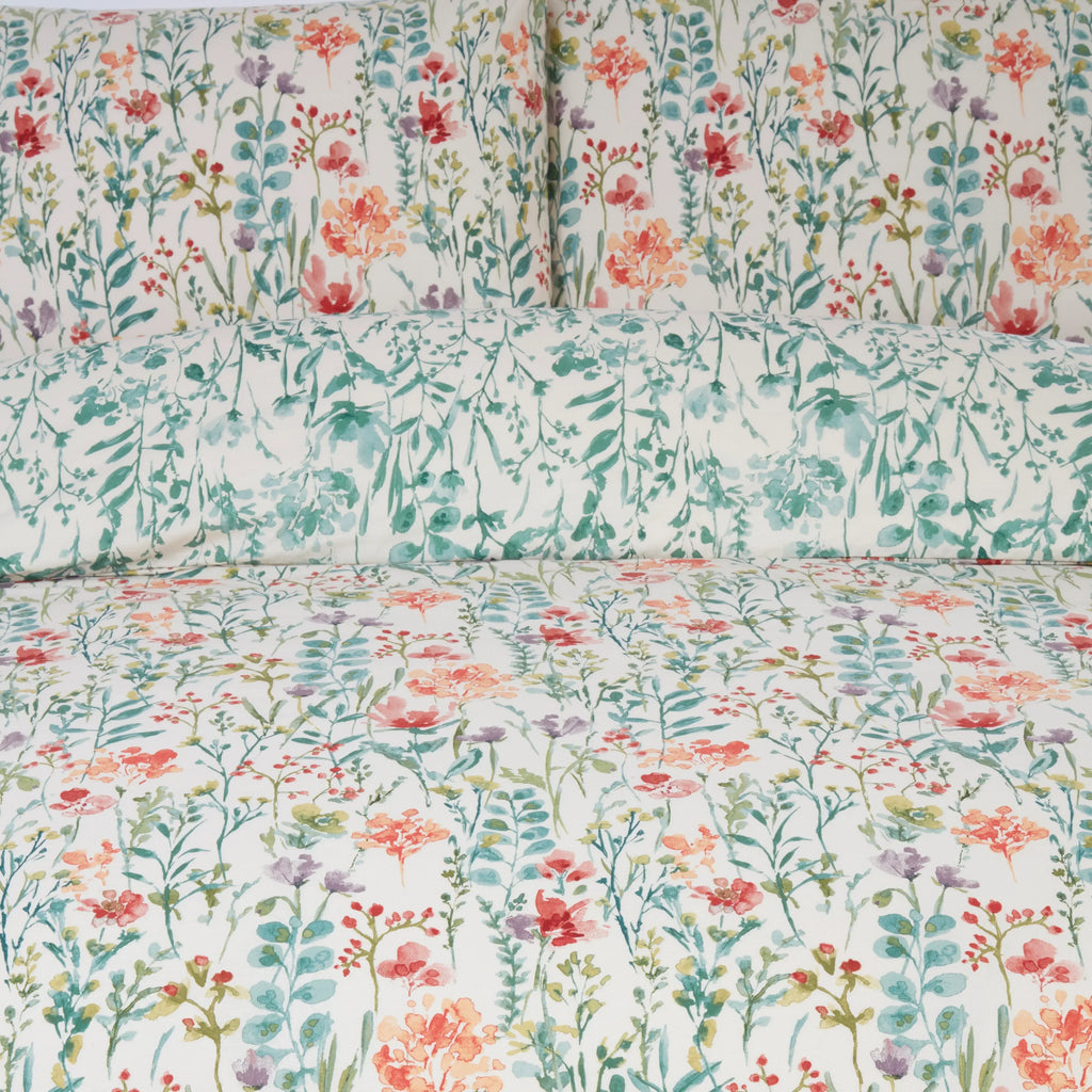 Sundour Amaryllis Duvet Cover Set - Multi