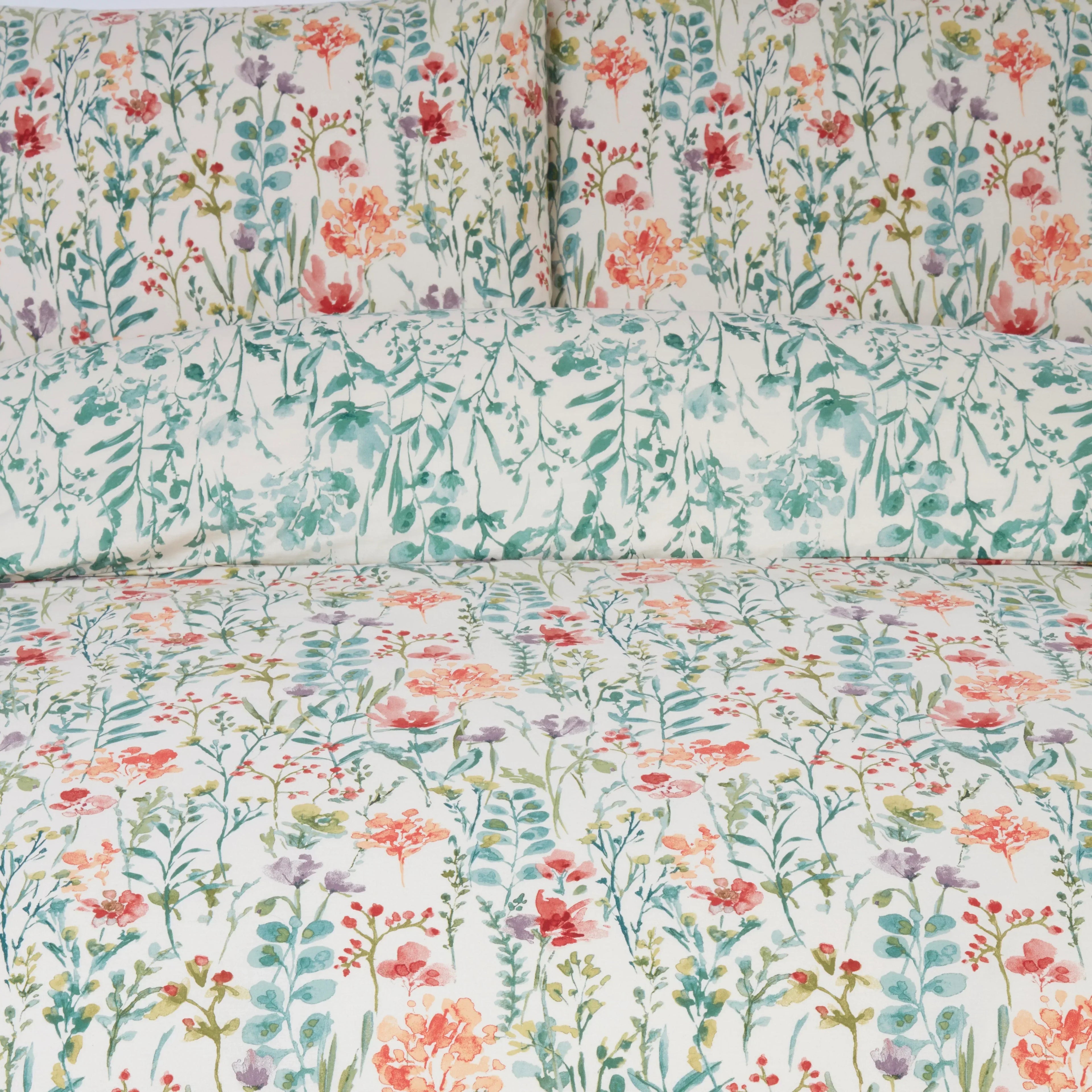 Sundour Amaryllis Duvet Cover Set - Multi