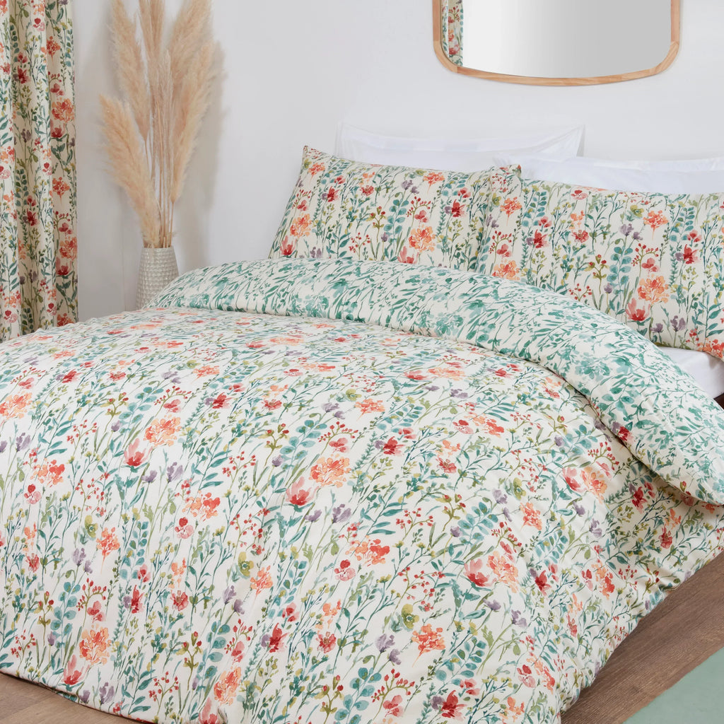 Sundour Amaryllis Duvet Cover Set - Multi