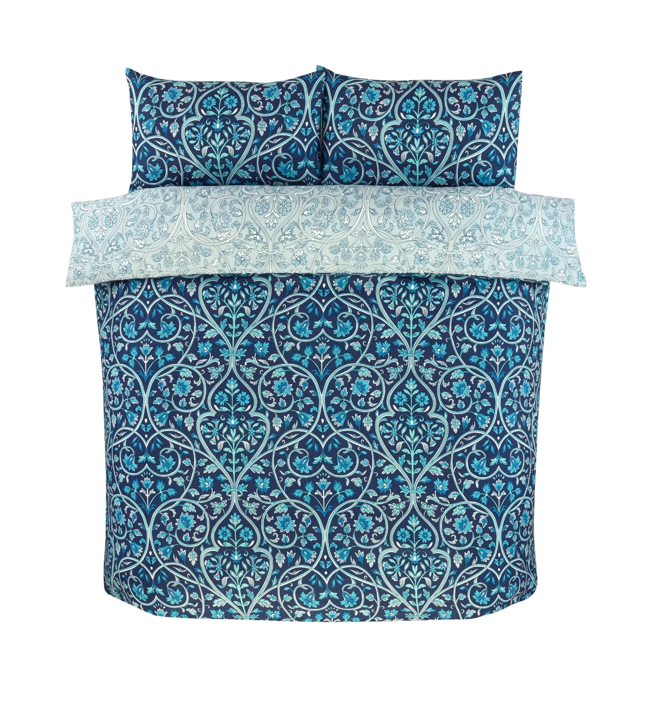 Harrow Duvet Cover Set - Blue
