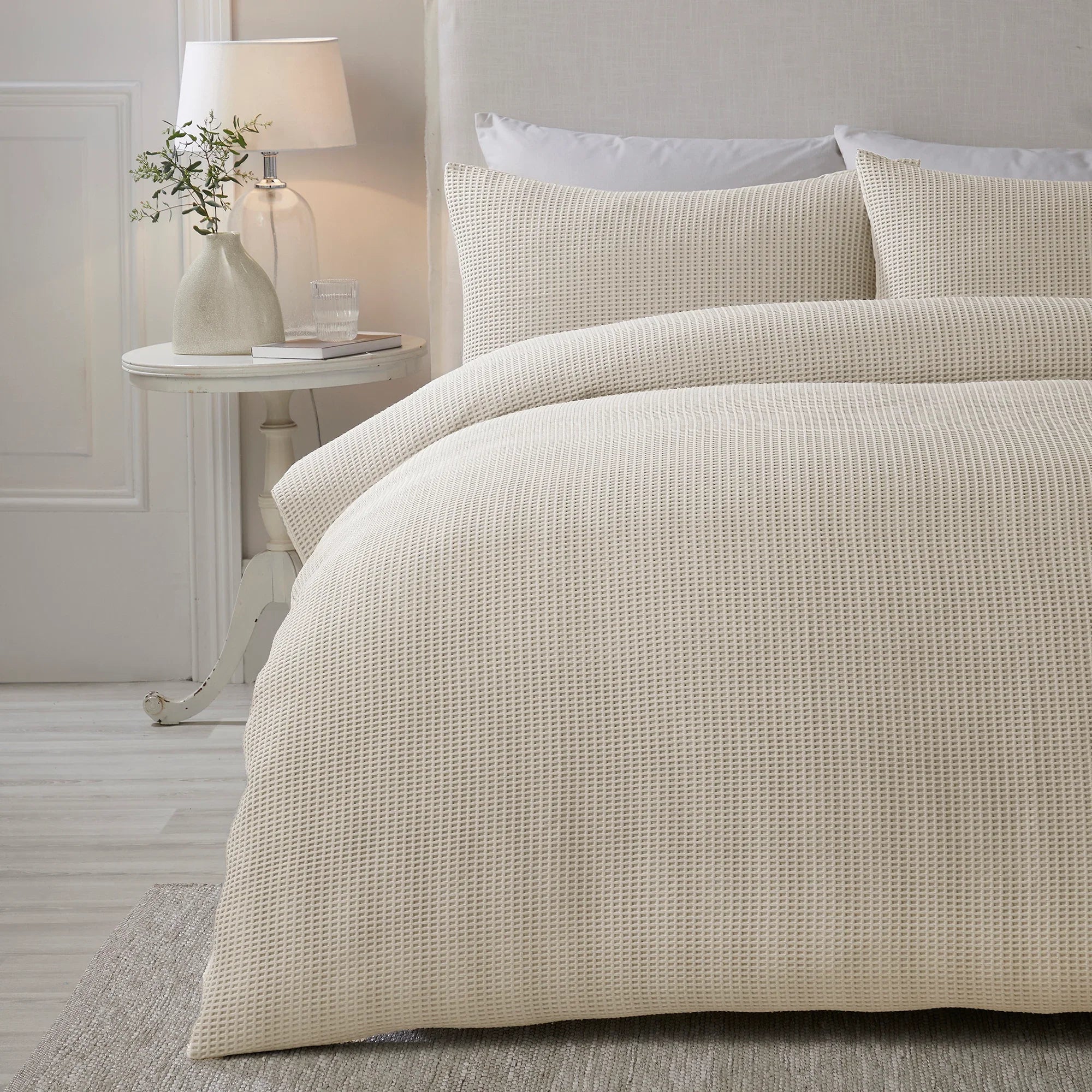 Serene Lindly Duvet Cover Set - Natural