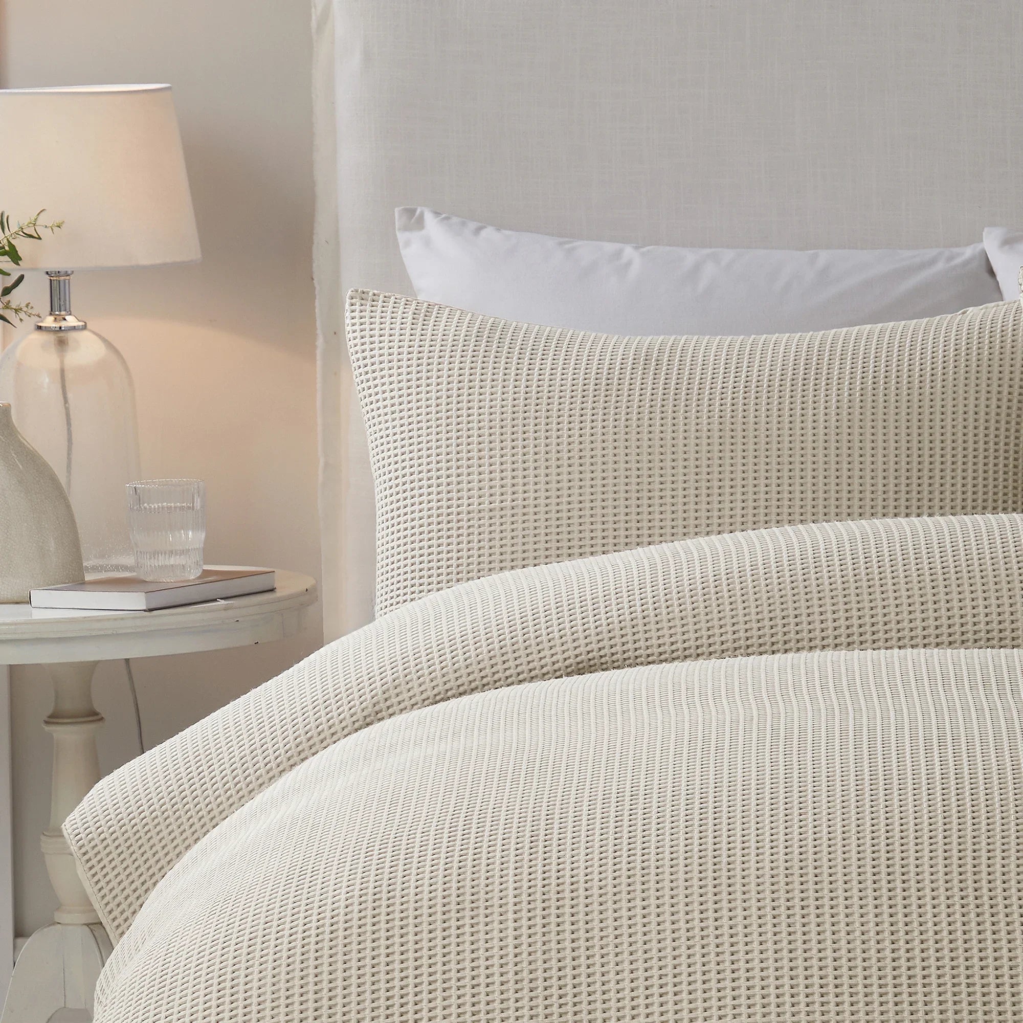 Serene Lindly Duvet Cover Set - Natural