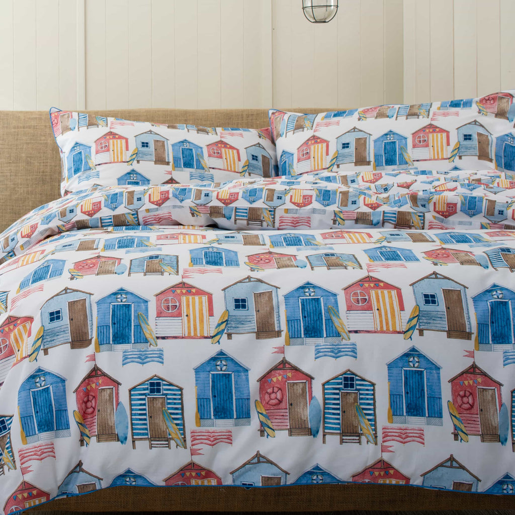 Lobster Creek Queen Parade Duvet Cover Set