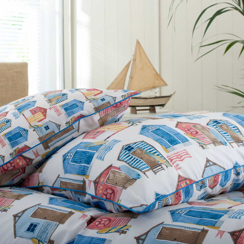 Lobster Creek Queen Parade Duvet Cover Set