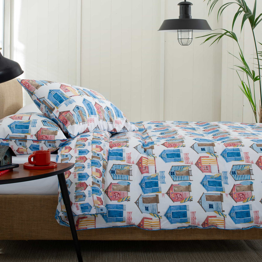 Lobster Creek Queen Parade Duvet Cover Set