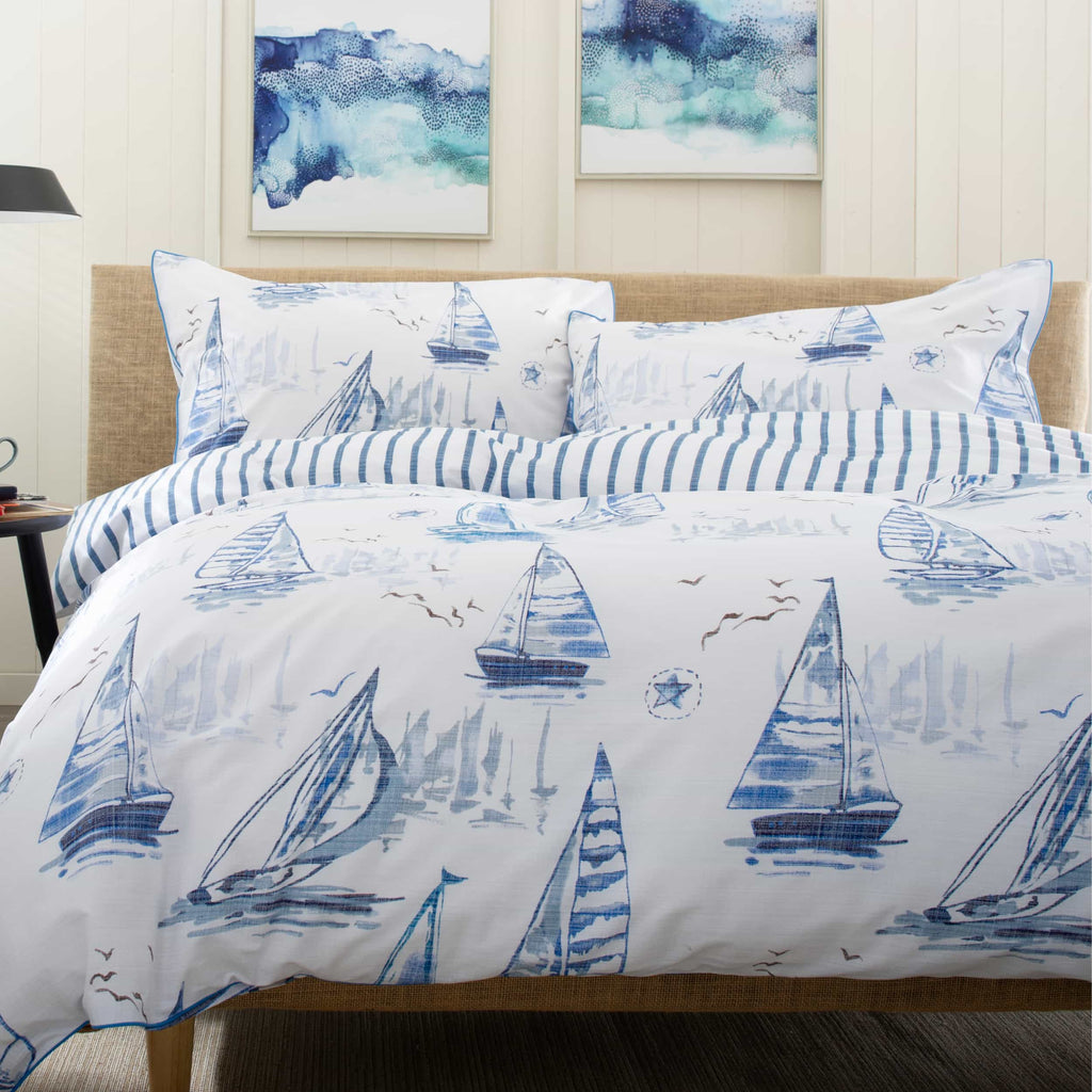 Lobster Creek Solent Duvet Cover Set
