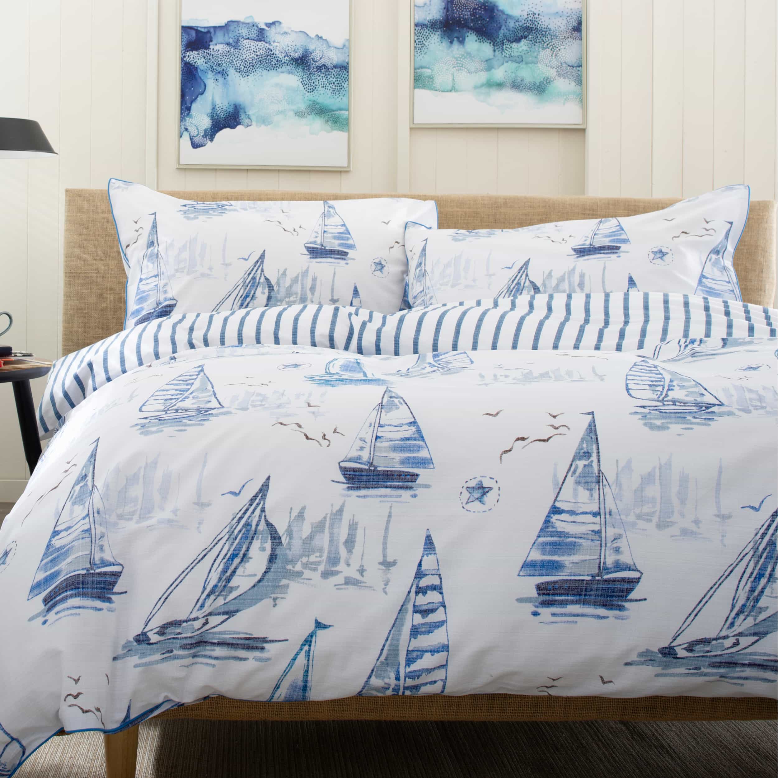 Lobster Creek Solent Duvet Cover Set