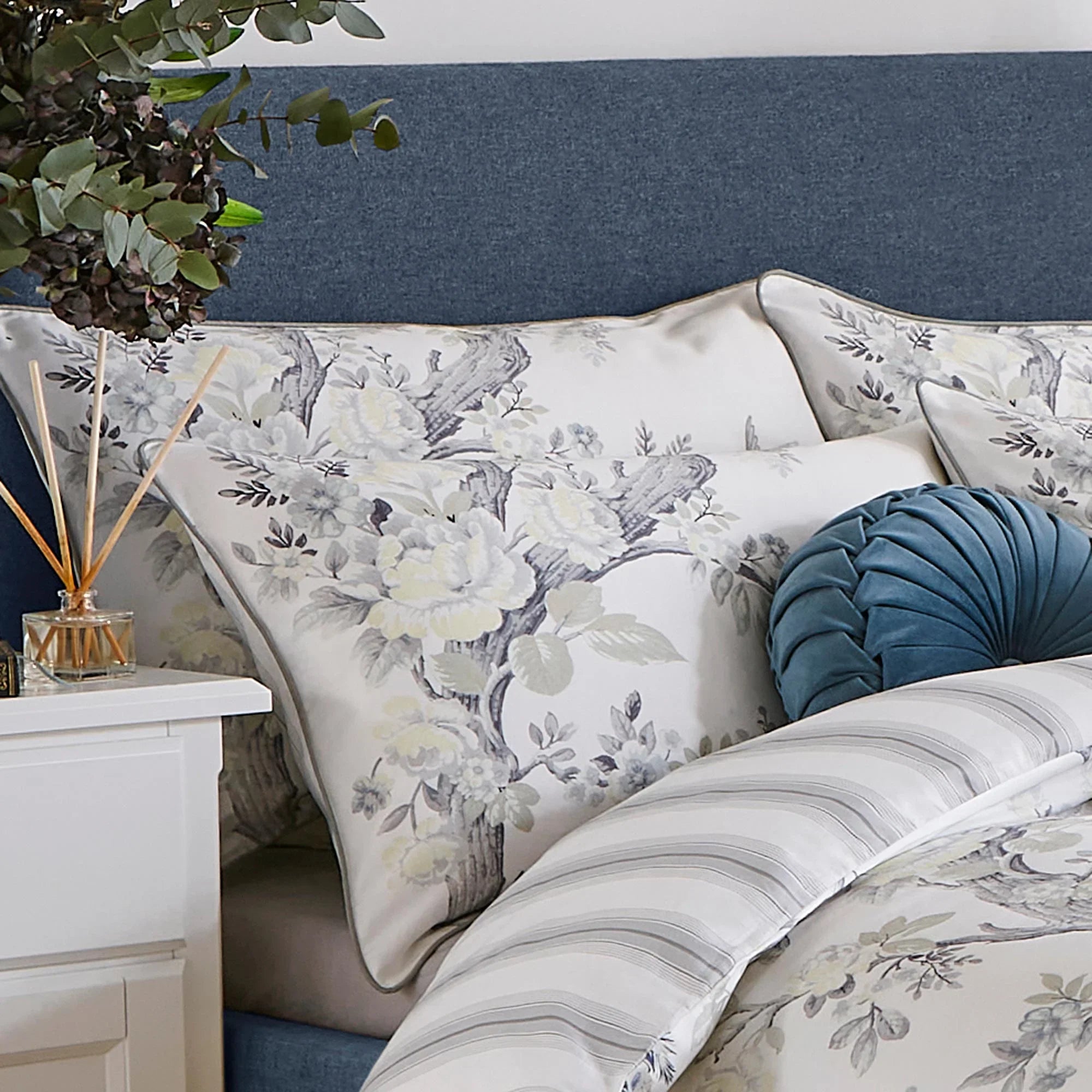 Laura Ashley Belvedere Duvet Cover Set - Midnight