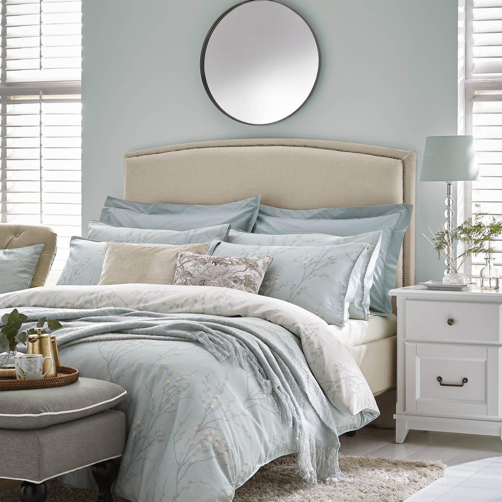 Laura Ashley Pussy Willow Duvet Cover Set - Duck Egg