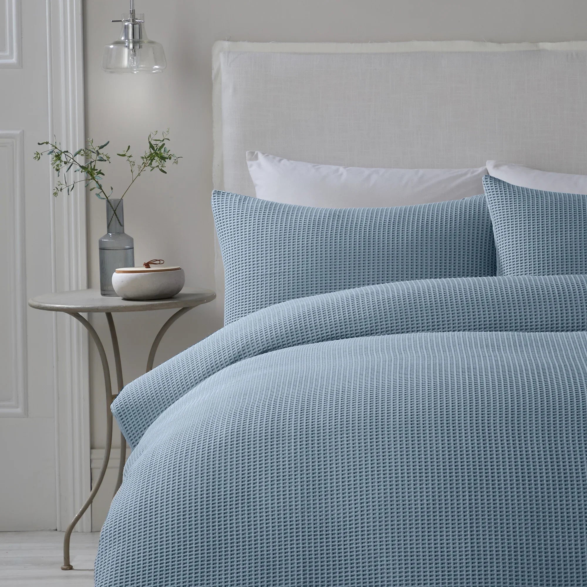 Serene Lindly Duvet Cover Set - Blue